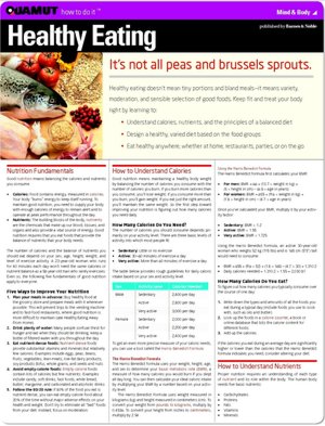 Healthy Eating (Quamut)