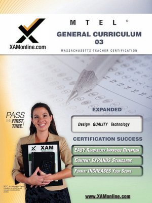 MTEL General Curriculum 03 Teacher Certification Exam