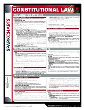 Constitutional Law (SparkCharts)
