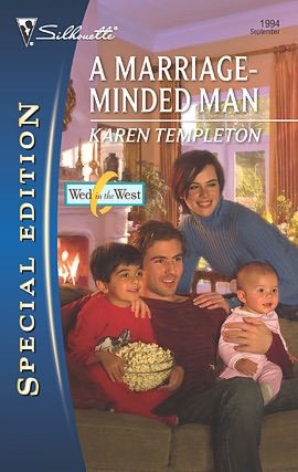 A Marriage-Minded Man (Wed in the West Series)