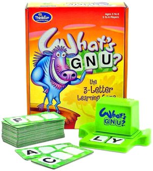 What's Gnu? 3 Letter Learning Game