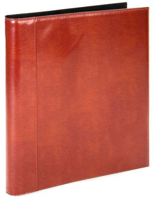 Sienna Deluxe Portfolio Leather Binder Book 8.5x11
