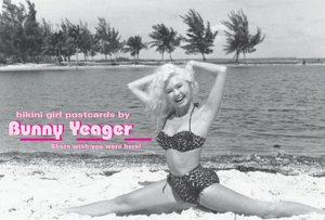Bikini Girl Postcards by Bunny Yeager: Shore Wish You Were Here!