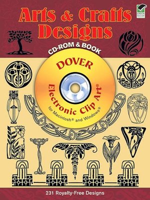 Arts and Crafts Designs CD-ROM and Book