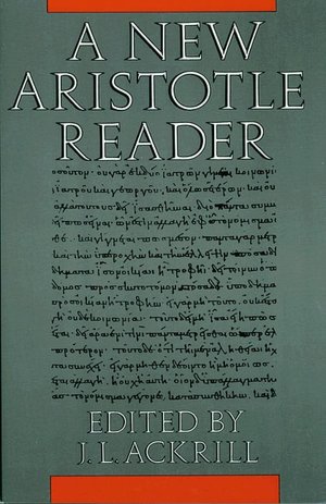 A New Aristotle Reader