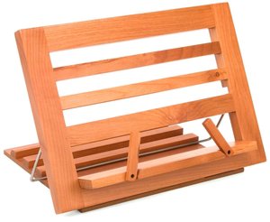 Folding Alder Wood Cookbook Stand