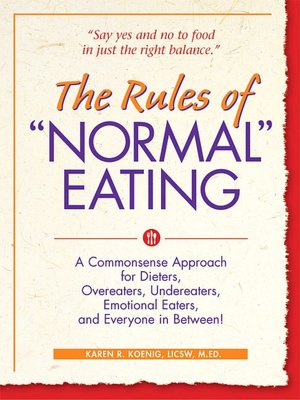 The Rules of Normal Eating