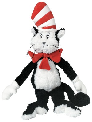 Dr. Seuss Medium Cat in Hat Plush