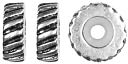 Trinkettes Bead Stopper 3/Pkg-Silver by Cousin: Product Image
