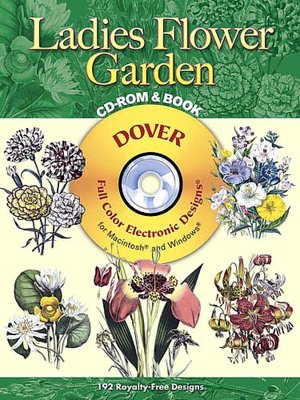 Ladies Flower Garden CD-ROM and Book