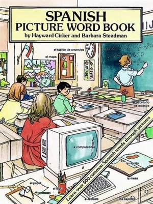 spanish picture word book