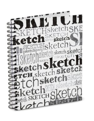 Sketches,Sketches Spiral Sketchbook (8.5.x 11)