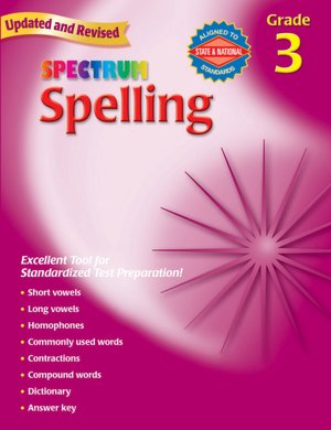 Spectrum Spelling: Grade 3