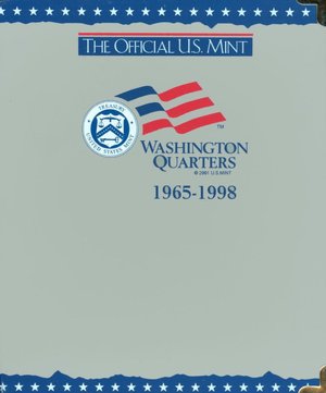 Official U.S. Mint: Washington Quarters Coin Album 1965-1998