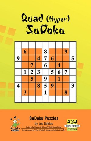Quad (Hyper) SuDoku