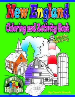 New England Coloring and Activity Book