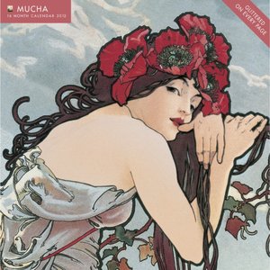 2012 Mucha Extra Large Wall Calendar