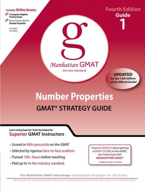 Number Properties GMAT Preparation Guide, 4th Edition