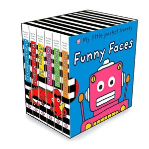 My Little Pocket Library Funny Faces