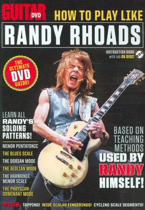 Guitar World -- How to Play Like Randy Rhoads: The Ultimate DVD Guide -- Based on Teaching Methods Used by Randy Himself!, DVD