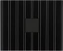 American Crafts Patterned 3-Ring Album 12"X12"-Black W/Embroidered Pin Stripes by American Crafts: Product Image