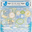 Baby Boy Page Kit 12"X12" by Colorbok: Product Image