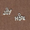 Blue Moon Reflections Metal Charms-Word Antique Silver 26/Pkg by Blue Moon Beads: Product Image