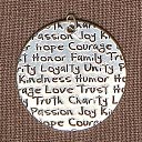 Blue Moon Reflections Metal Pendants-Round 1 40mm Antique Silver 2/Pkg by Blue Moon Beads: Product Image