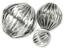 Blue Moon Value Pack Metal Beads-Antique Silver-30/Pkg Assorted Round by Blue Moon Beads: Product Image