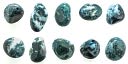 Blue Moon Enchanted Planet Semi Precious Stone Beads-Tumbled Turquoise/Agate 12/Pkg by Blue Moon Beads: Product Image