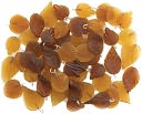 Blue Moon Enchanted Planet Glass Charms-Leaf-Topaz 54/Pkg (15x11mm-25x15mm) by Blue Moon Beads: Product Image