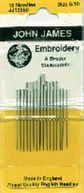 Crewel/Embroidery Hand Needles-Size 5/10 16/Pkg by Colonial Needle: Product Image