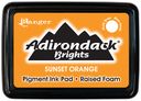 Adirondack Brights Pigment Inkpads-Sunset Orange by Ranger: Product Image
