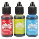 Adirondack Brights Alcohol Ink .5 Ounce 3/Pkg-Dockside Picnic-Watermln/Citrus/Sailboat by Ranger: Product Image