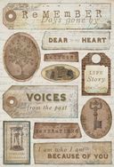 Ancestry Cardstock Stickers 5.5"X9" by Karen Foster: Product Image