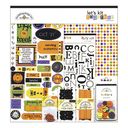 Doodlebug Page Kits 12"X12"-Let's Kit Together Halloween by Doodlebug: Product Image