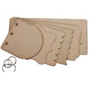 All Mixed Up Chipboard Album 11"X5"-6-Pages by Clear Scraps: Product Image