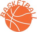 Cardstock Laser Die-Cuts-Basketball by Scrapbook 101: Product Image