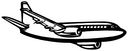Cardstock Laser Die-Cuts-Airplane by Scrapbook 101: Product Image