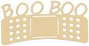 Cardstock Laser Die-Cuts-Boo Boo Bandage by Scrapbook 101: Product Image