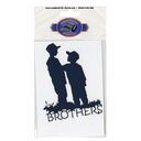 Cardstock Laser Die-Cuts-Brothers by Scrapbook 101: Product Image