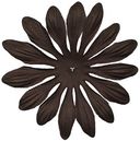 Bazzill Paper Flowers-Brown Gerbera 4" 6/Pkg by Bazzill: Product Image