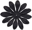 Bazzill Paper Flowers-Raven Gerbera 3" 6/Pkg by Bazzill: Product Image