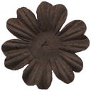 Bazzill Paper Flowers-Brown Primula 1.5" 10/Pkg by Bazzill: Product Image