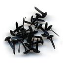 Bazzill Brads 5mm 75/Pkg-Black by Bazzill: Product Image