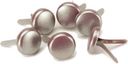 Bazzill Bling Brads 10mm 18/Pkg-Flat Broke by Bazzill: Product Image