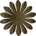 Bazzill Paper Flowers-Pinecone Daisy 2" 10/Pkg by Bazzill: Product Image
