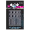 Bazzill Self-Adhesive Jewels 3mm & 4mm Mix 108/Pkg-Wild Pansy by Bazzill: Product Image