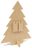Beyond The Page MDF Days 'Til Christmas Countdown Tree-12.125"X9.75"X3.875" by Kaisercraft: Product Image