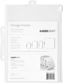 Pack & Store Storage Pockets A5 (8.25"X6") 5/Pkg by Kaisercraft: Product Image